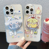 Cinnamoroll Magnetic Stand Silicone Phone Case